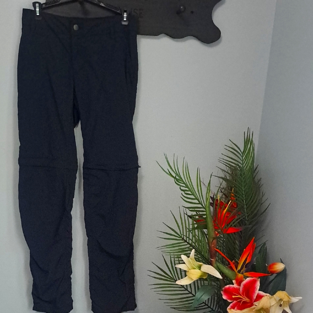 Columbia Black Convertible Ommi Shade Pants Size 4